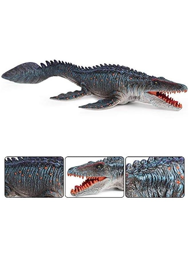 Mosasaurus Dinosaur Toy Figure, Realistic Ancient Sea Monster, Educational Model, Cake Topper, Birthday  Xmas Gift