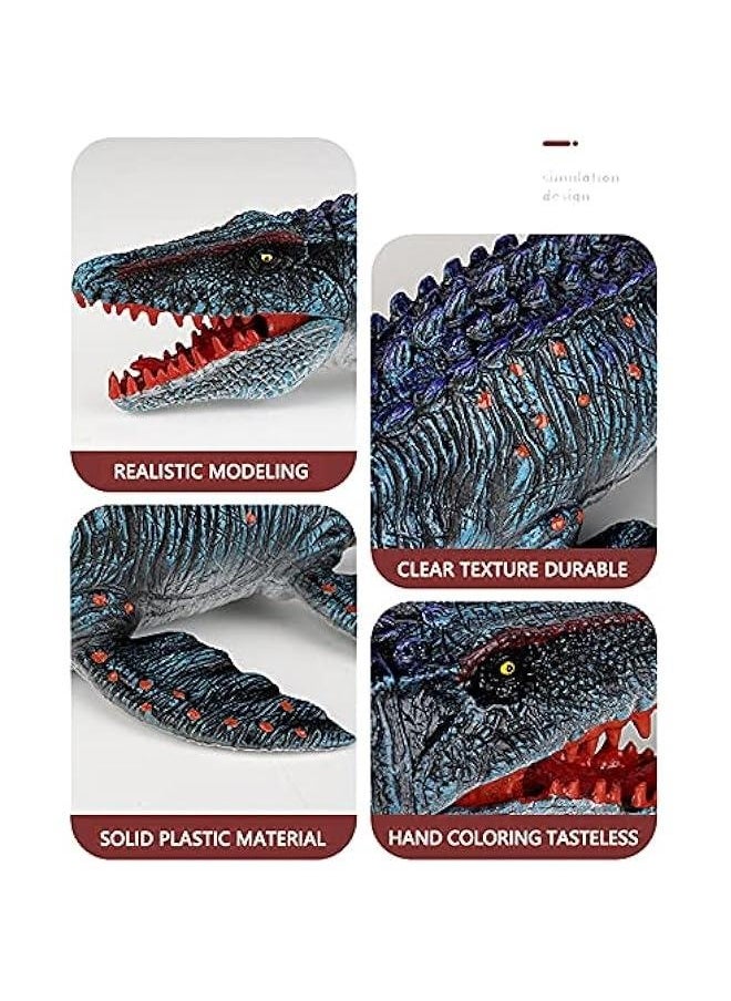 Mosasaurus Dinosaur Toy Figure, Realistic Ancient Sea Monster, Educational Model, Cake Topper, Birthday  Xmas Gift