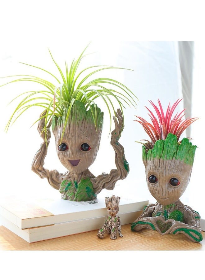 The Avengers Groot Tree Manual: Creative Planter Groot Model Decoration Pot