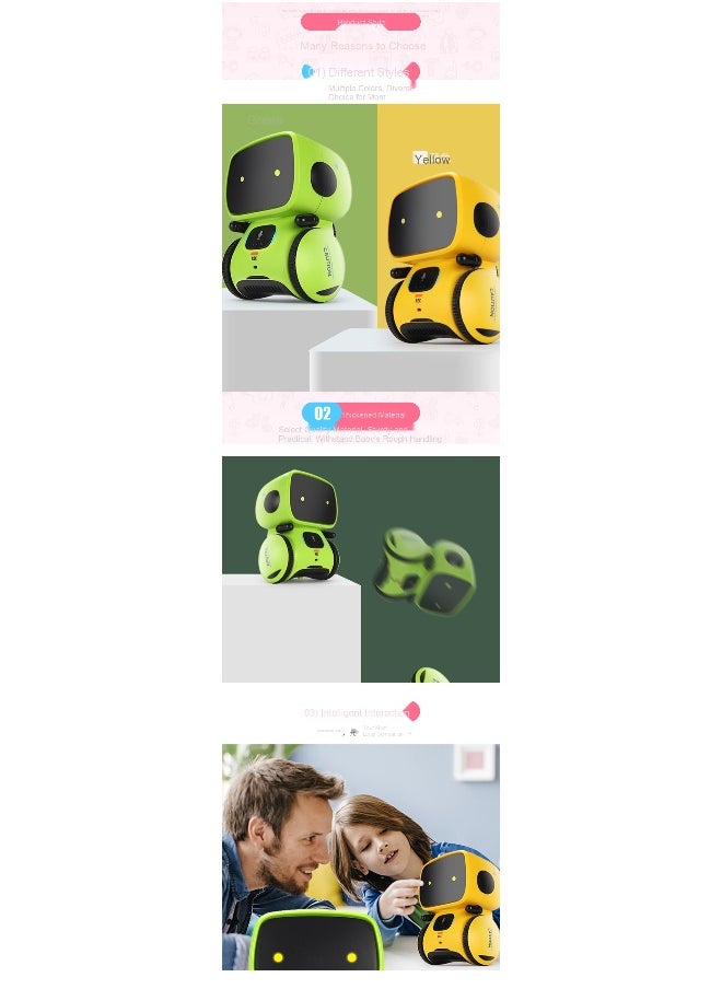 Smart Interactive Parent-Child Robot - Touch-Sensitive Voice Dialogue Early Education Storyteller
