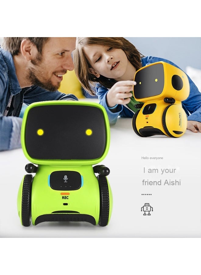 Smart Interactive Parent-Child Robot - Touch-Sensitive Voice Dialogue Early Learning Story Machine