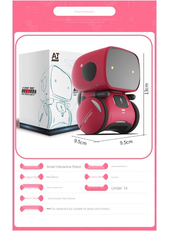 Smart Interactive Parent-Child Robot - Touch-Sensitive Voice Dialogue Early Learning Story Machine