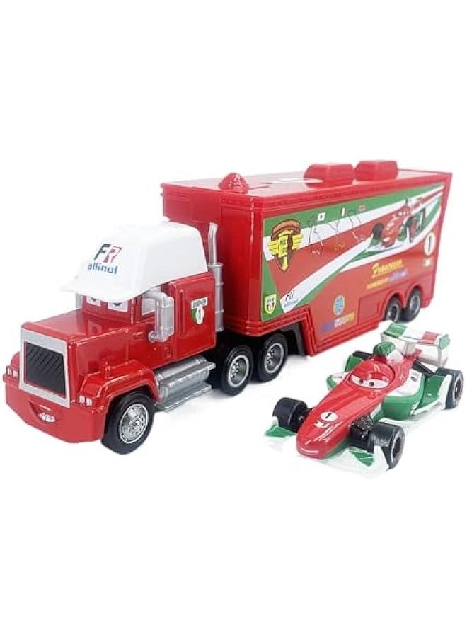 Truck and Car Toys Diecast 1:55 Metal Model Portable Mini Vehical The King Toy Car for Boys Kids Birthday Gift