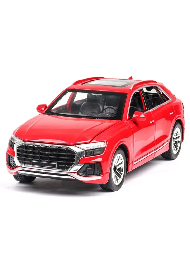 1:24 Scale Luxury SUV Die-Cast Model with Lights, Sound & Pull-Back Action