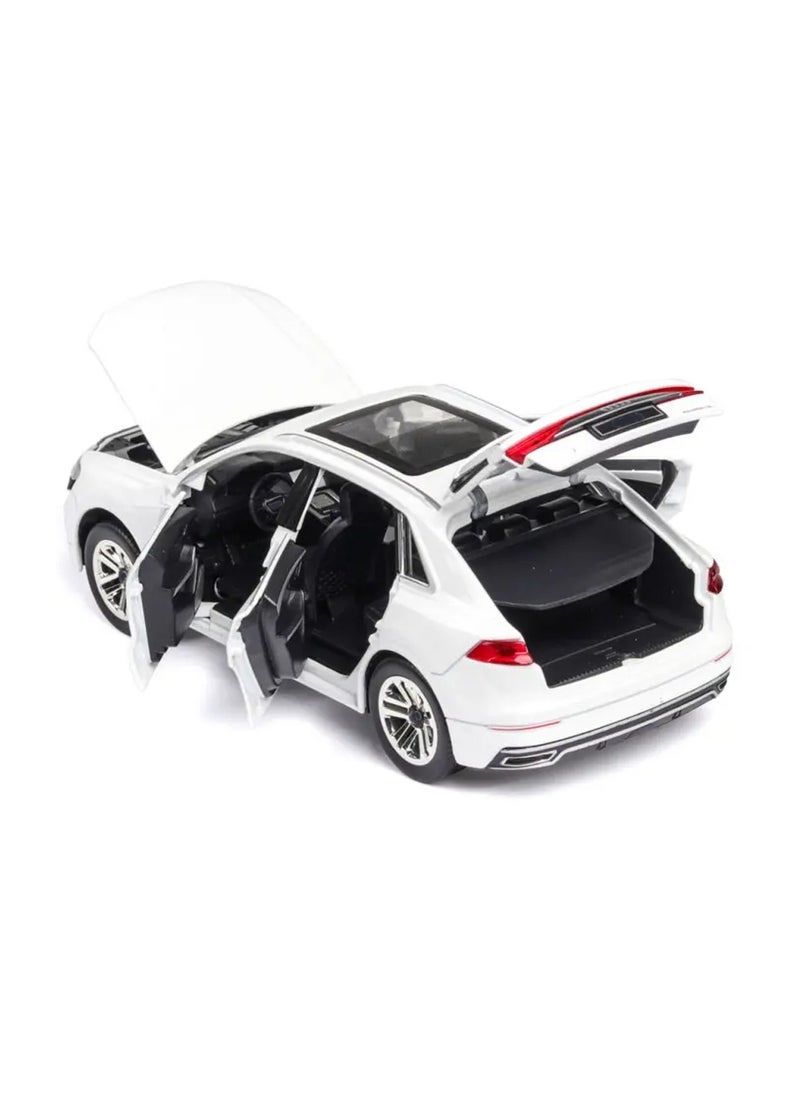 1:24 Scale Luxury SUV Die-Cast Model with Lights, Sound & Pull-Back Action