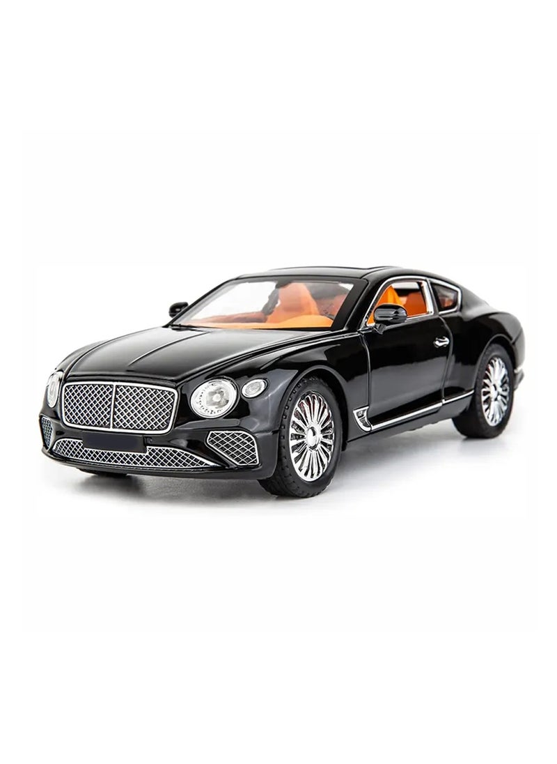 1:24 Scale Die-Cast Luxury Car Model with Lights, Sound & Pullback Action