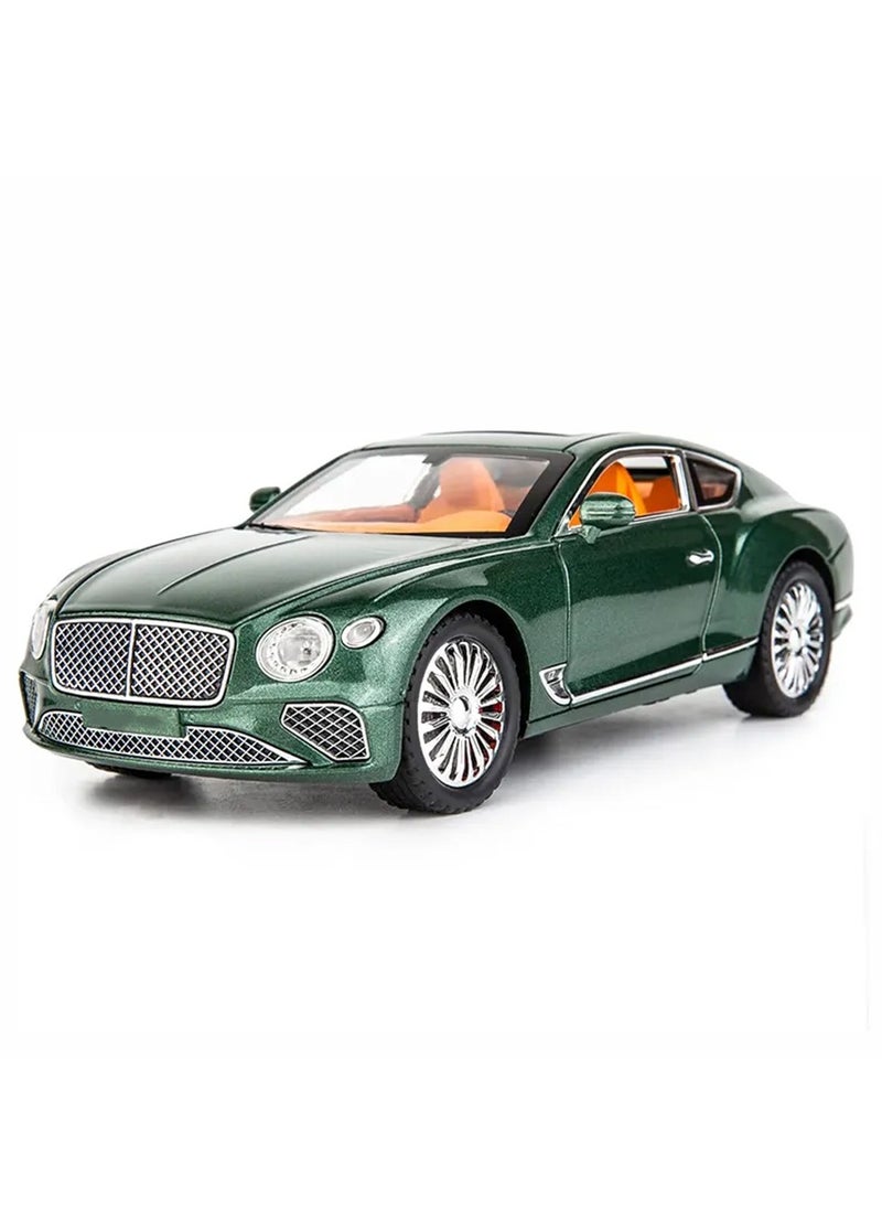 1:24 Scale Die-Cast Luxury Car Model with Lights, Sound & Pullback Action