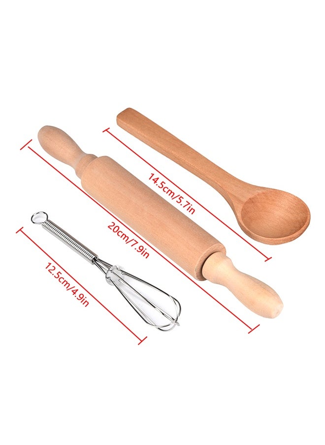 11-Piece Kitchen Costume With Cooking And Baking Pretend Playset