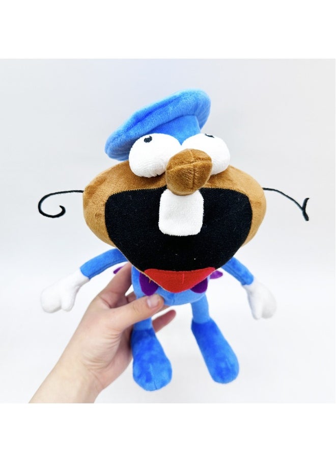 Pizza Tower Plush Toy - 25cm/9.84inch Soft Pepper Doll Plush Toy | Cartoon Pizza Tower Game Surround Machine Chef Plush Toy Kids Adult Game Fans