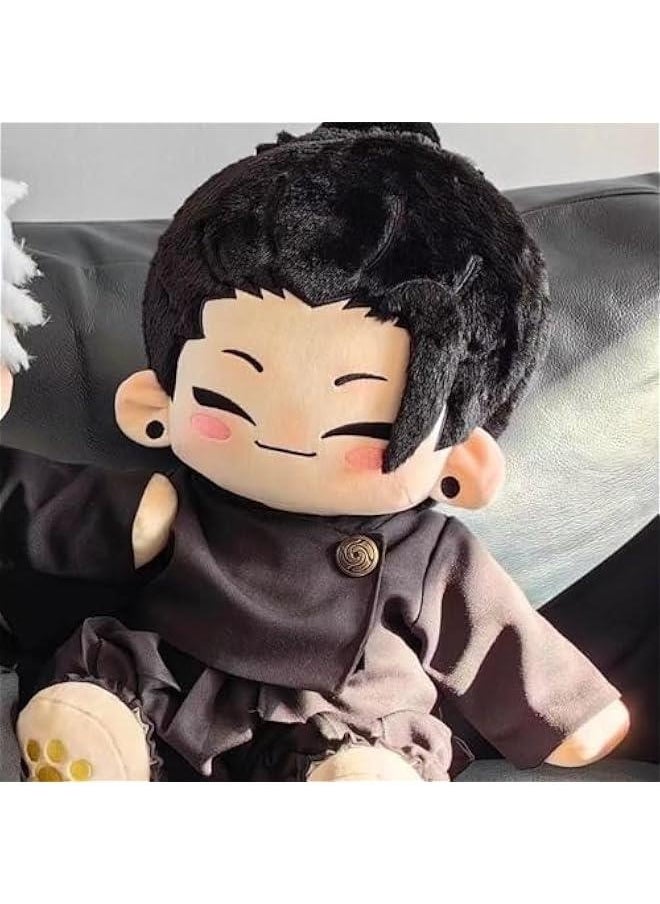Geto Suguru Soft Figure Hug Pillow, 40cm Anime JJK Figure Dress UP Changing Cloth Figure Throw Pillow Home Sofa Decoration Collectible for Fans