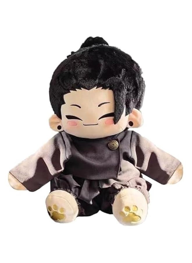 Geto Suguru Soft Figure Hug Pillow, 40cm Anime JJK Figure Dress UP Changing Cloth Figure Throw Pillow Home Sofa Decoration Collectible for Fans