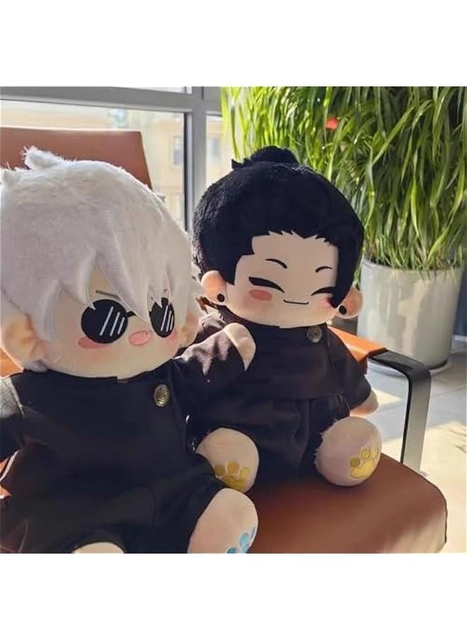 Geto Suguru Soft Figure Hug Pillow, 40cm Anime JJK Figure Dress UP Changing Cloth Figure Throw Pillow Home Sofa Decoration Collectible for Fans