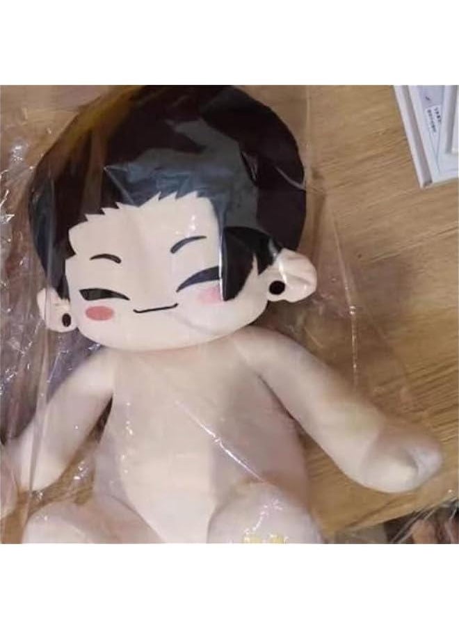 Geto Suguru Soft Figure Hug Pillow, 40cm Anime JJK Figure Dress UP Changing Cloth Figure Throw Pillow Home Sofa Decoration Collectible for Fans