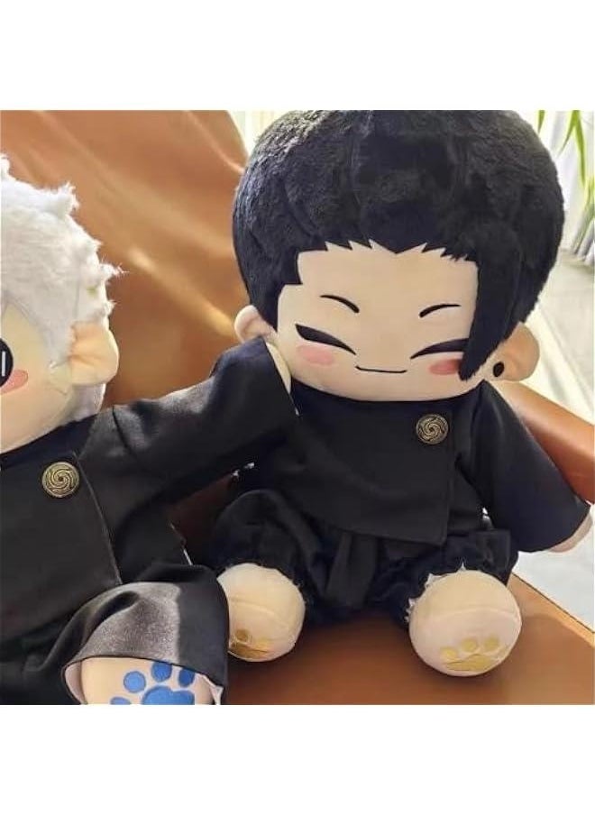 Geto Suguru Soft Figure Hug Pillow, 40cm Anime JJK Figure Dress UP Changing Cloth Figure Throw Pillow Home Sofa Decoration Collectible for Fans