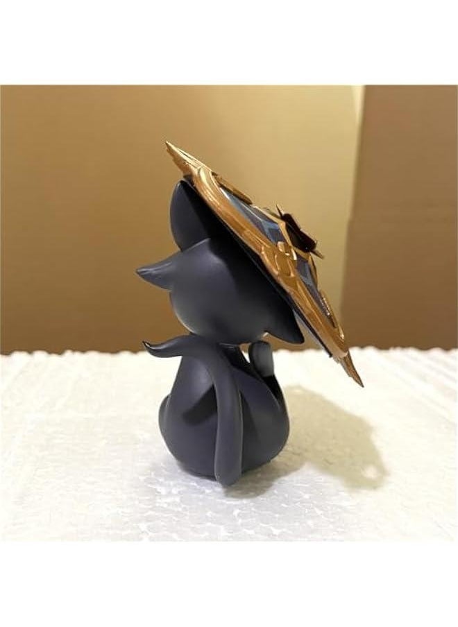 Wanderer Cat Figure 4.3IN Anime Game Figurine Scaramouche Cat Character Desktop (Wanderer)