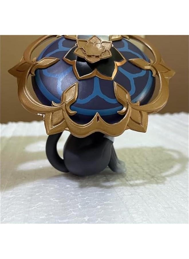 Wanderer Cat Figure 4.3IN Anime Game Figurine Scaramouche Cat Character Desktop (Wanderer)