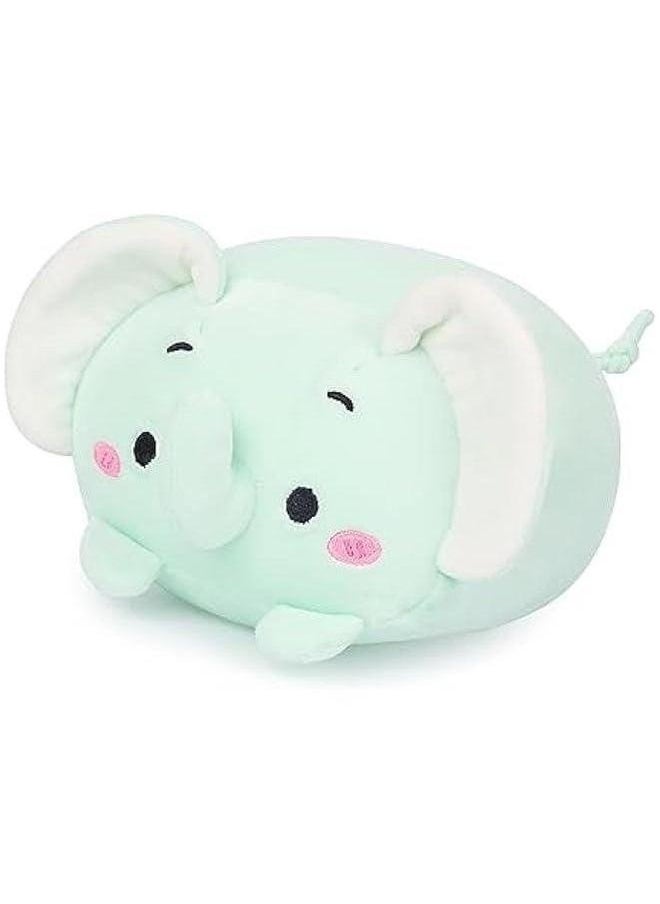 8 inch Cute Elephant Squishy Plush Hugging Pillow,Super Soft Cartoon Stuffed Animal Toy Gifts for Bedding, Kids Sleeping Kawaii Pillow