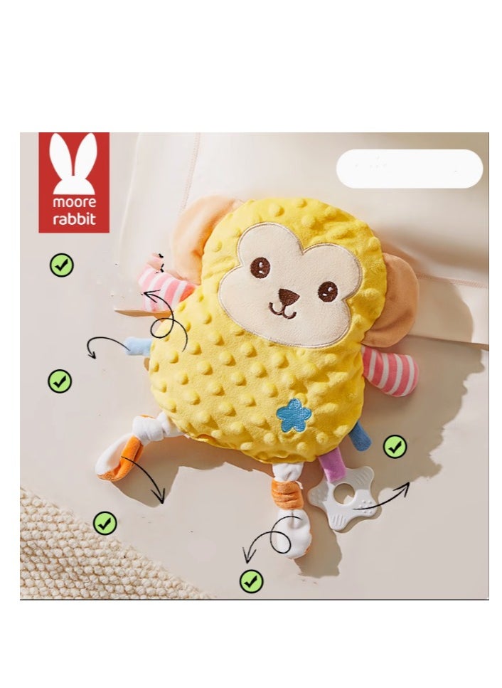 Baby Soothing Towel Soothing Doll for Infants and Young Children to Bite Plush Toy Doll