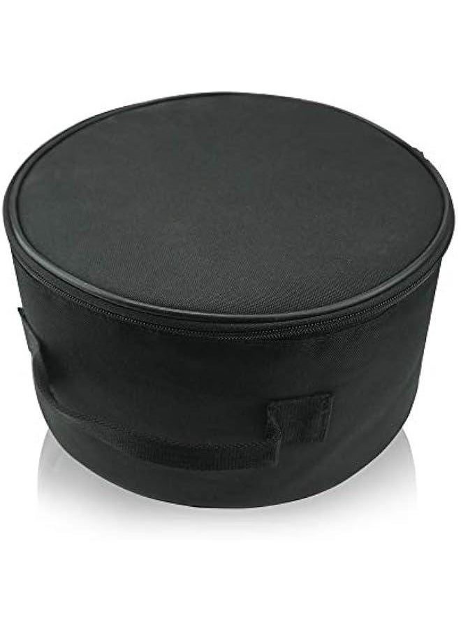 12 inches Steel Tongue Drum Black 11 Notes,C Major,with Padded Drum Bag and Couple of Mallets, peaceful sound