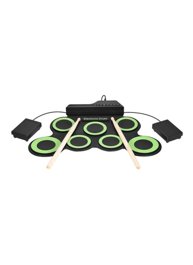 Electric Roll Up Drum Kit With Built-In Speaker 43  x28 x 2.7cm