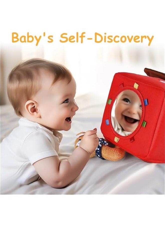 Baby Toys 3 6 12 Month Newborn Gifts, Infant Soft Farm Stuffed Animal Rattles Plush Barn, First  Basket Shower Stuffer, Boy Girl Sensory Hand Development Toy 0 2 4 7 9M 1 Yr - Farm