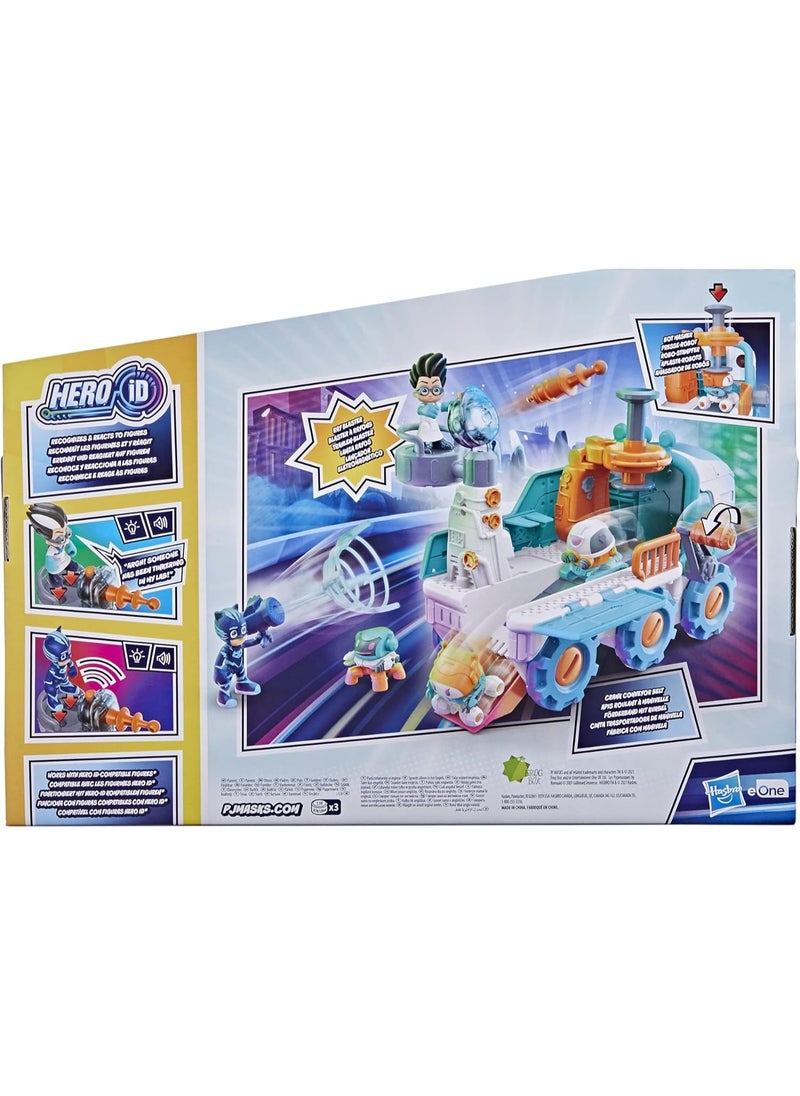 PJ Masks Romeo Bot Builder Vehicle Playset with Lights and Sounds