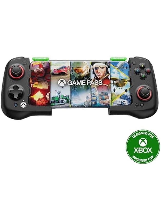X4 Aileron Bluetooth Controller for Android,Mobile Gaming Controller with Hall Effect Joysticks, Play Xbox, Call of Duty, Fortnite  More - Officially Licensed