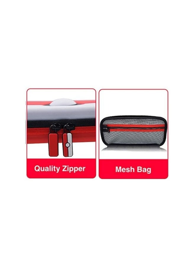 Carrying Case for Nintendo Switch, Pokémon Travel Case Protective Hard Case for Nintendo Switch Console and Accessories