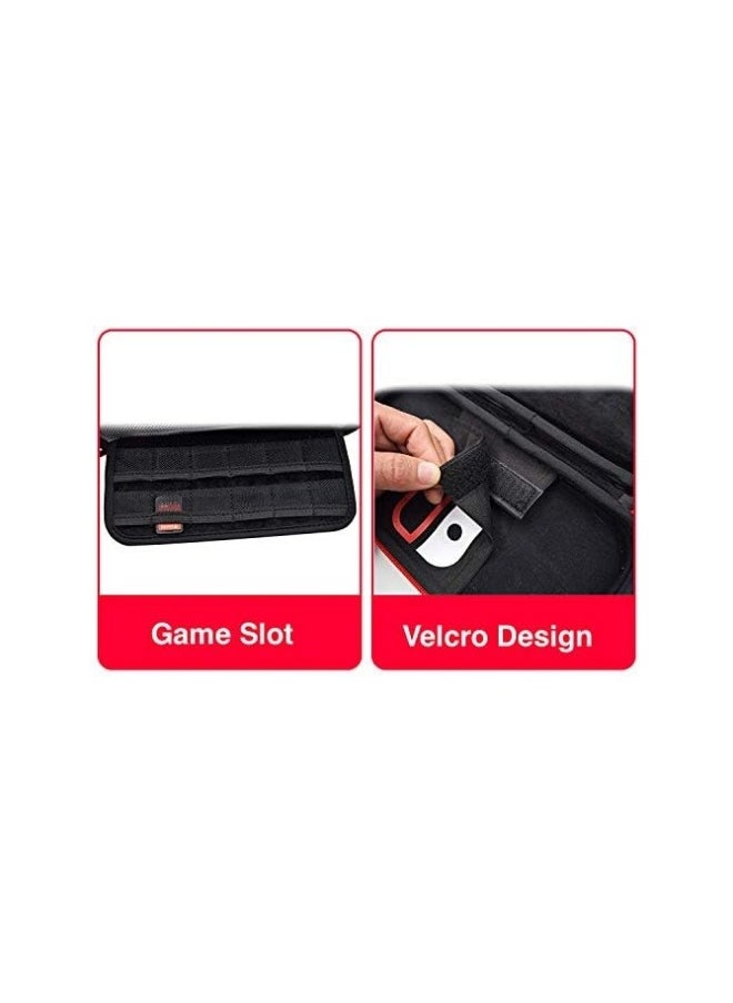 Carrying Case for Nintendo Switch, Pokémon Travel Case Protective Hard Case for Nintendo Switch Console and Accessories