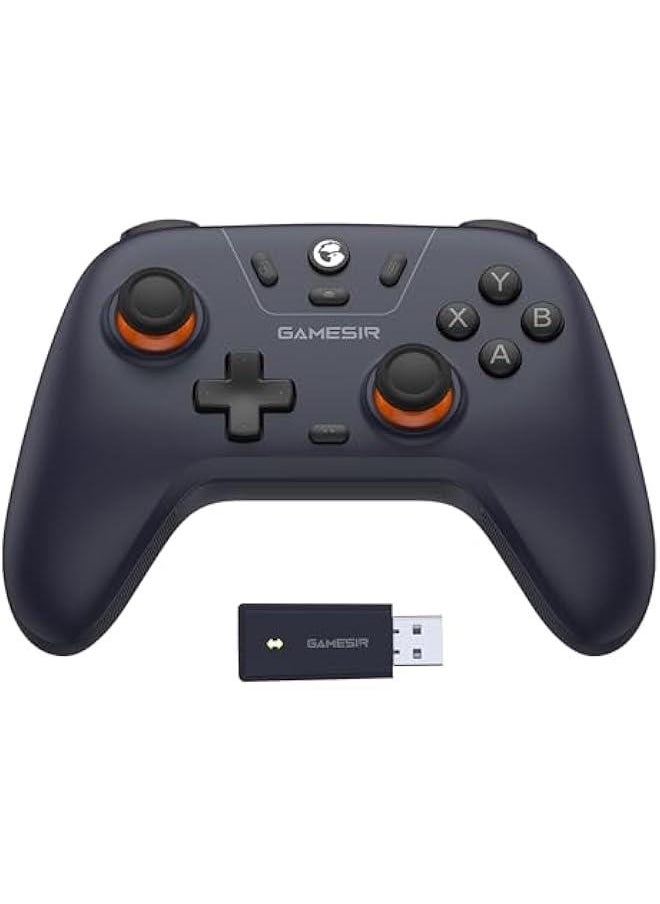 Nova Lite 2.4g Wireless Controller for Windows PC, iPhone, Android, Switch  Steam Deck, Bluetooth Controller Gamepad with Hall Effect Trigger,Turbo,Rumble Vibration (Nova Lite Purple)
