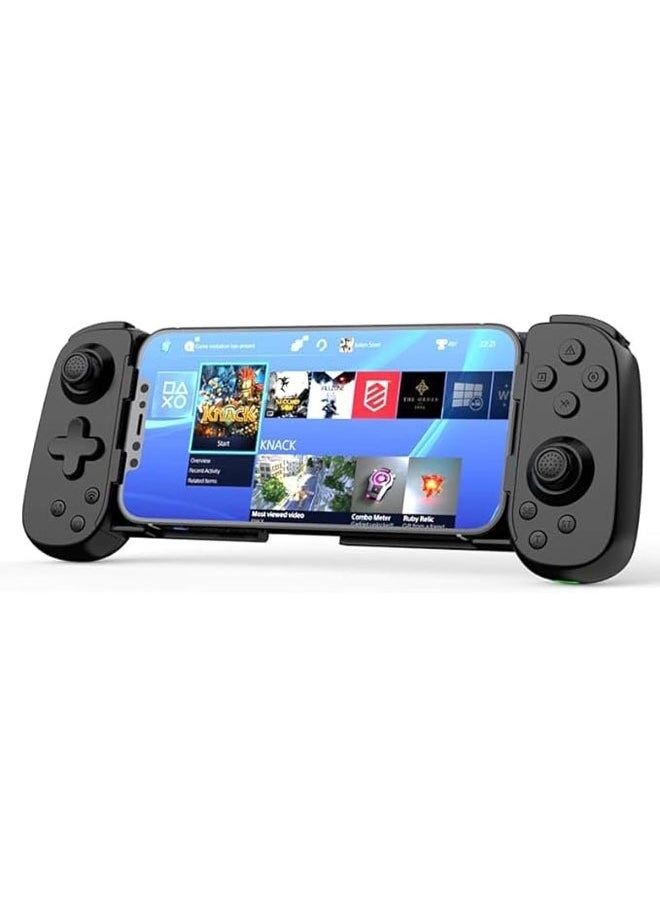 【Black D6】 【2023 Latest】 mobile game controller for iPhone, Android, XBox, Windows, Mac, Apple, Switch, Steam, Moonlight |