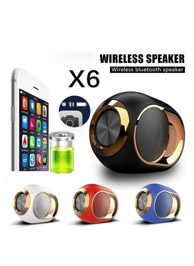 Bluetooth Speakers, Portable Wireless Speaker with Stereo Sound  Hi-Fi TWS, 1200mAh 8H Music Player, Mini Subwoofer Support U Disk/Fm Radio/Aux/Tf Card, Bluetooth Speaker for Party Home Beach