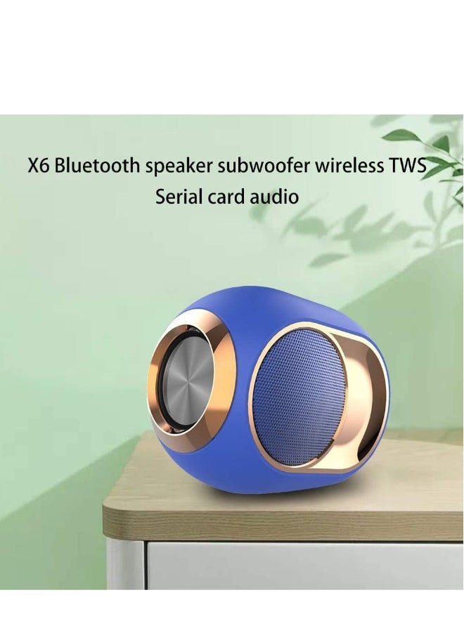 Bluetooth Speakers, Portable Wireless Speaker with Stereo Sound  Hi-Fi TWS, 1200mAh 8H Music Player, Mini Subwoofer Support U Disk/Fm Radio/Aux/Tf Card, Bluetooth Speaker for Party Home Beach