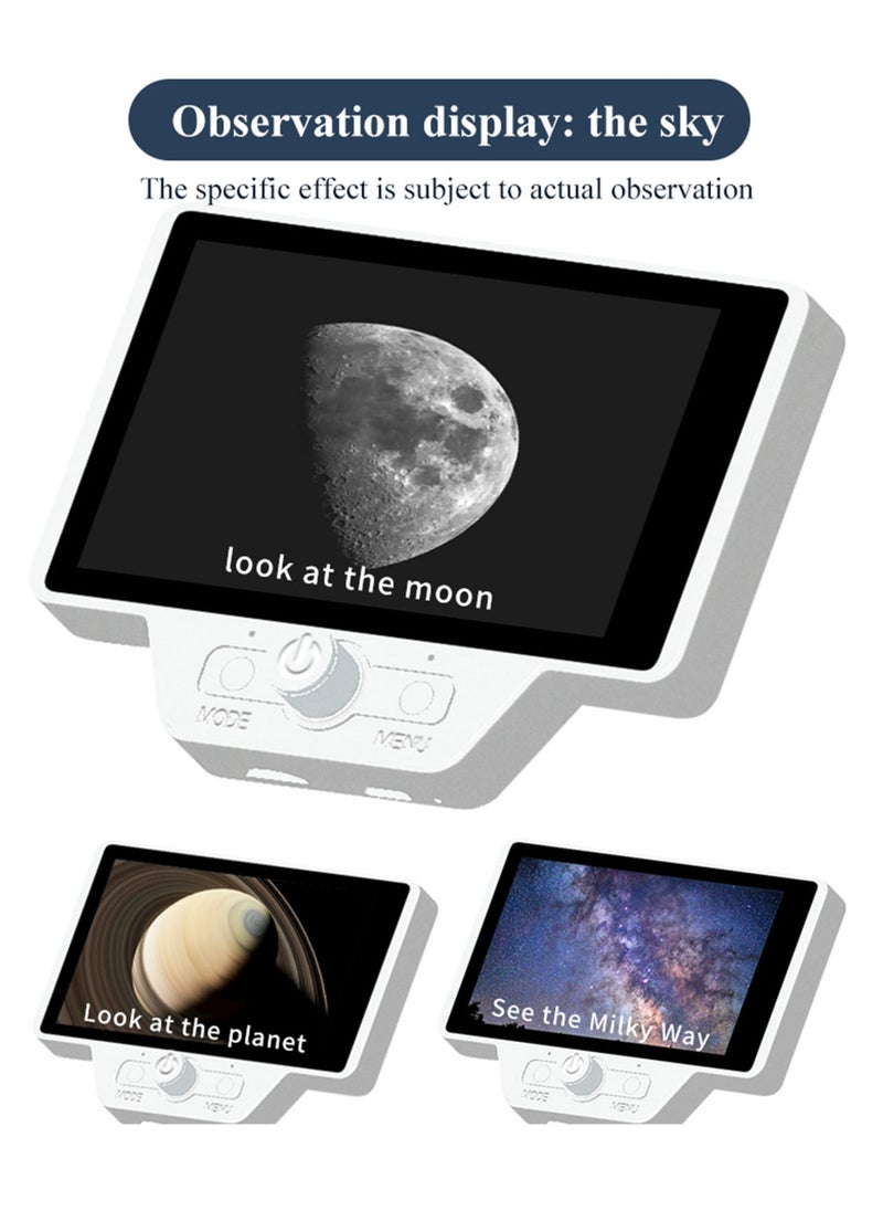 Telescope Electronic Eyepiece 5in HD Display CMOS Electronic Digital Telescope Camera with Remote Control for IOS for Android