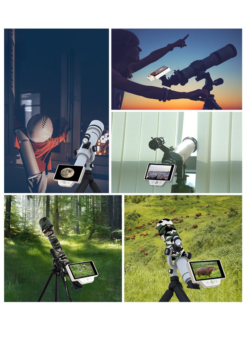 Telescope Electronic Eyepiece 5in HD Display CMOS Electronic Digital Telescope Camera with Remote Control for IOS for Android