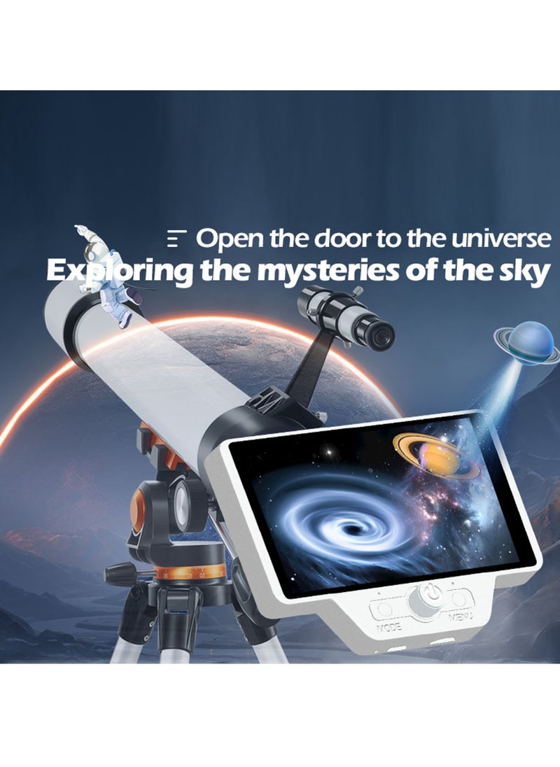 Telescope Electronic Eyepiece 5in HD Display CMOS Electronic Digital Telescope Camera with Remote Control for IOS for Android