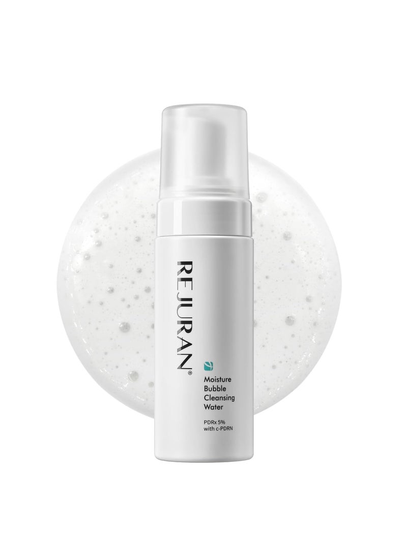 REJURAN® Moisture Bubble Cleansing Water, c-PDRN® - Facial Foaming Cleanser with PDRx, pH-Balanced and Hydrating, Micellar Water for Makeup Removal, Korean Skin Care (5.07 fl oz)