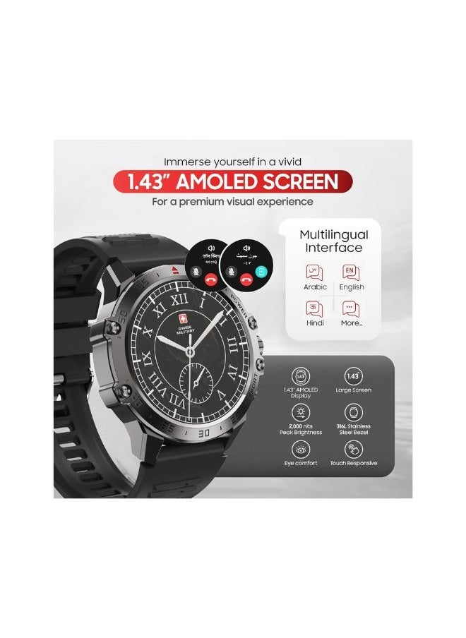 Swiss Military DOM5 Smartwatch 1.43