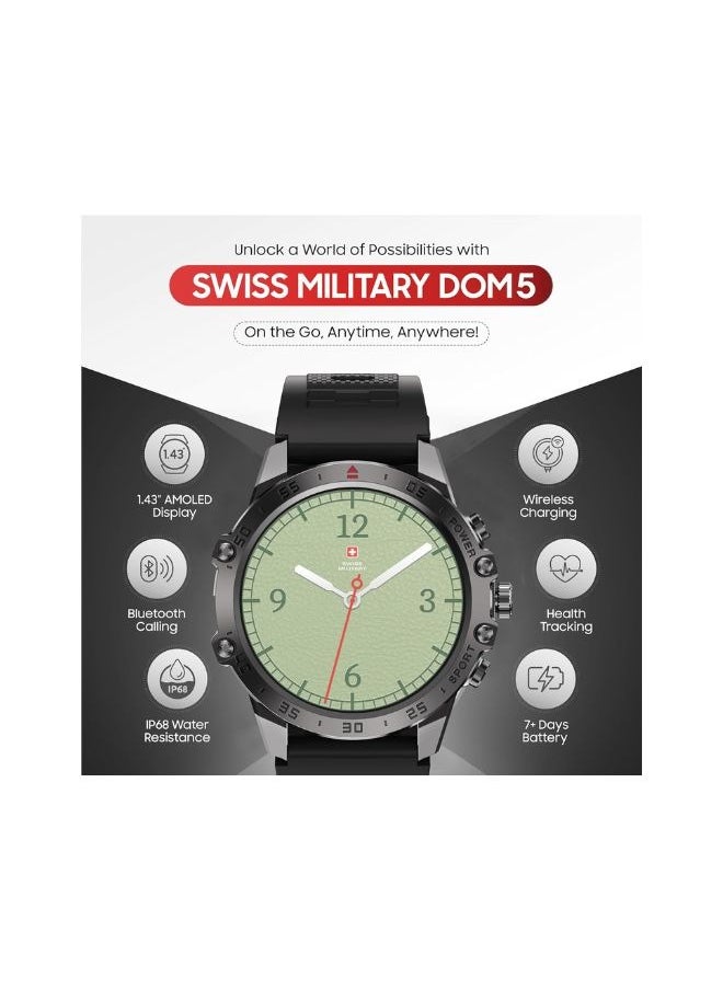 Swiss Military DOM5 Smartwatch 1.43