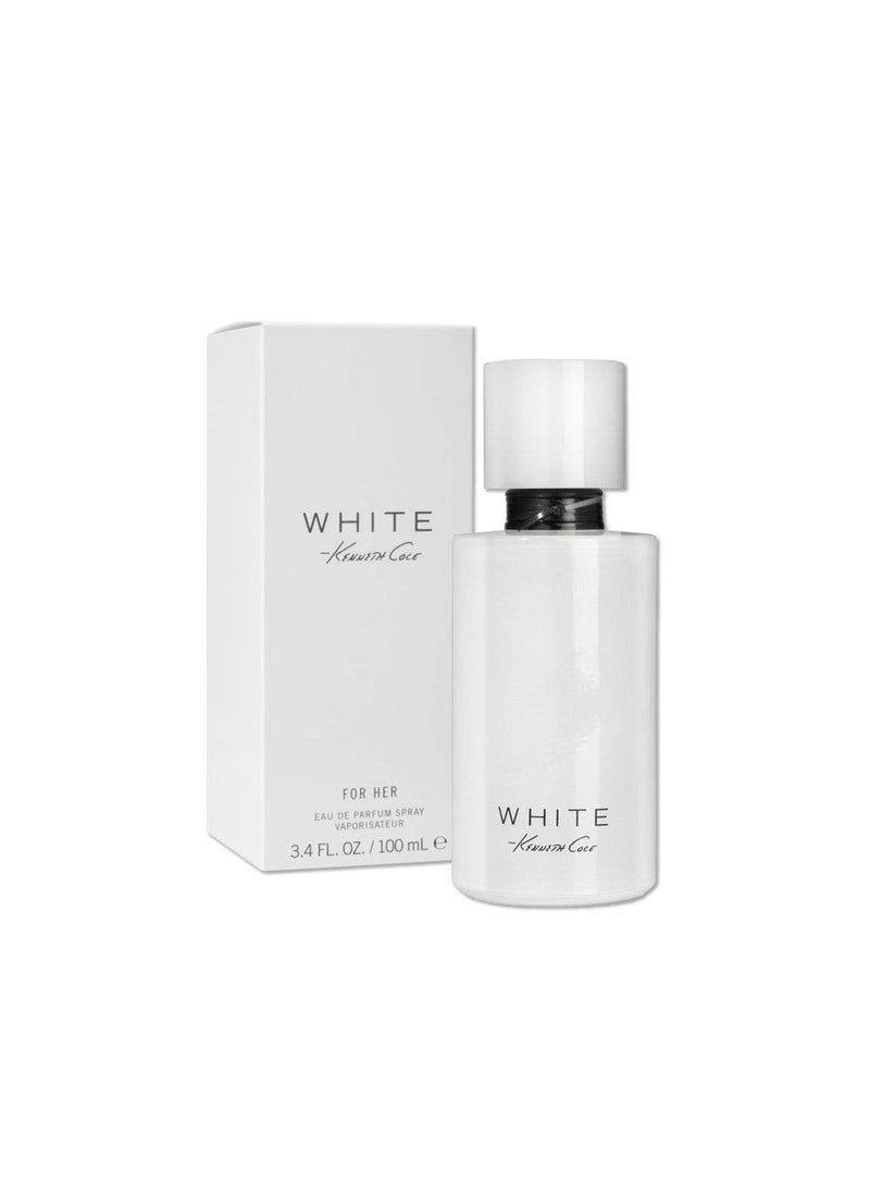 Kenneth Cole White for Her Eau de Parfum Spray Perfume for Women, 3.4 Fl. Oz.