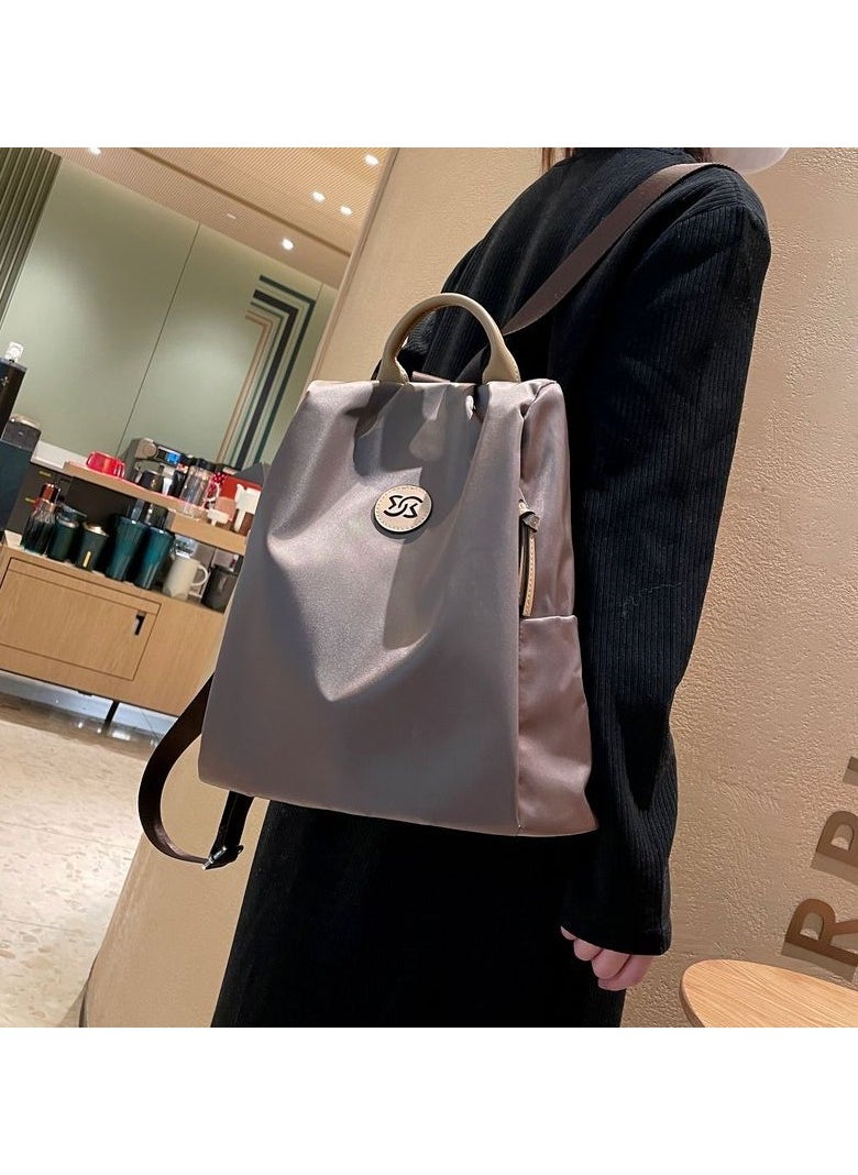 Oxford Cloth anti-theft Backpack For Women, High-end Travel Bag, Fashionable Female College Student Backpack, Medium Schoolbag 33*38*16CM