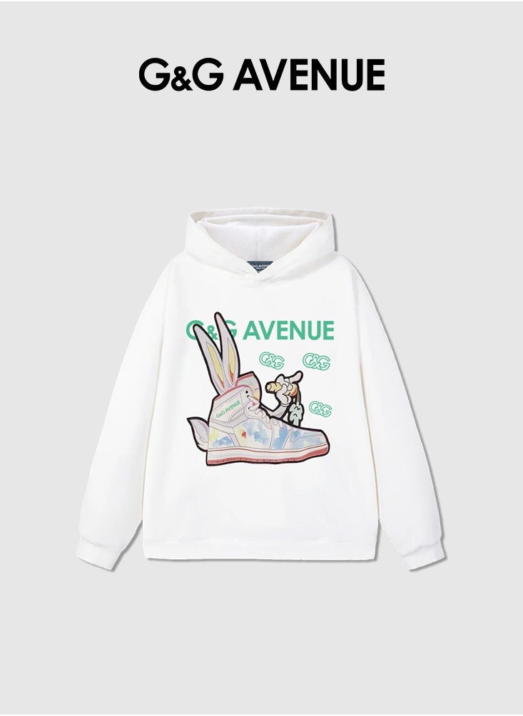 G&G AVENUE Men's Hooded Sweatshirt Casual Long Sleeve Drawstring Pullover Hoodies with Pockets