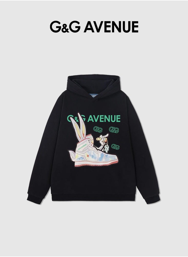 G&G AVENUE Men's Hooded Sweatshirt Casual Long Sleeve Drawstring Pullover Hoodies with Pockets