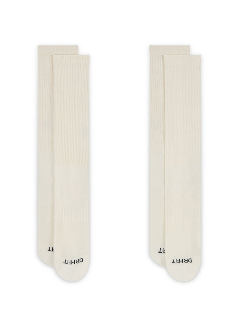 2 Pack Everyday Cush Crew Socks