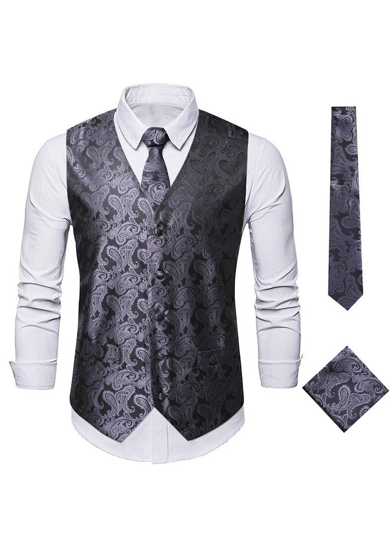 New Fashionable Casual Men's Suit Vest