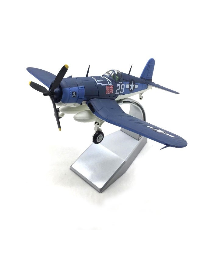 for:Die-Cast Airplane 1:72 Scale Model for:U.S. Navy Corsair Shipborne Fighter Alloy Military Aircraft Models Gifts for Friends and Family
