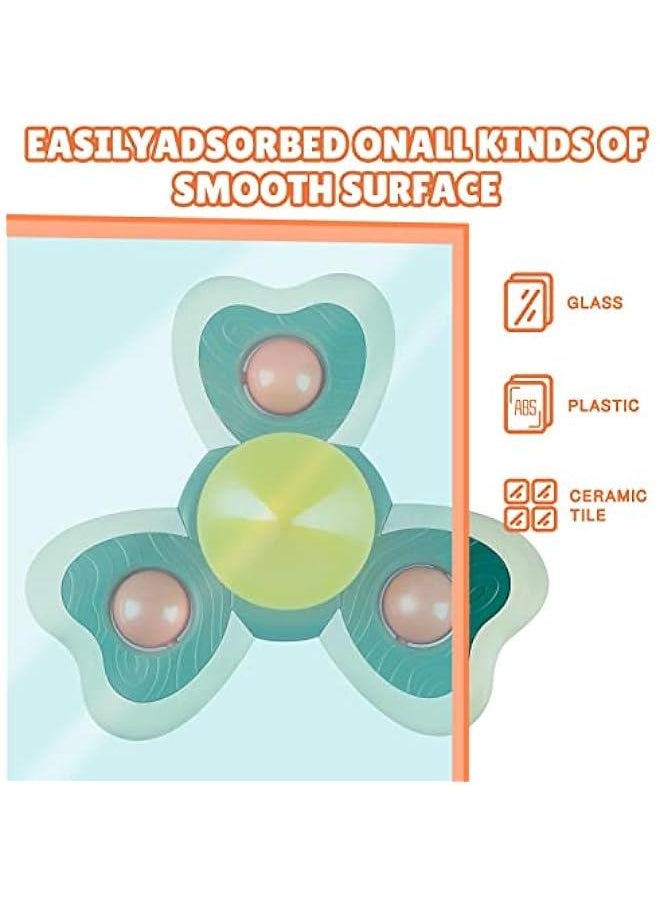 3PCS Spinner Toys for 1-3 Year Old Boys & Girls -  Cup Spinning Toys for Toddlers & Babies 12-18 Months - First Birthday Gifts