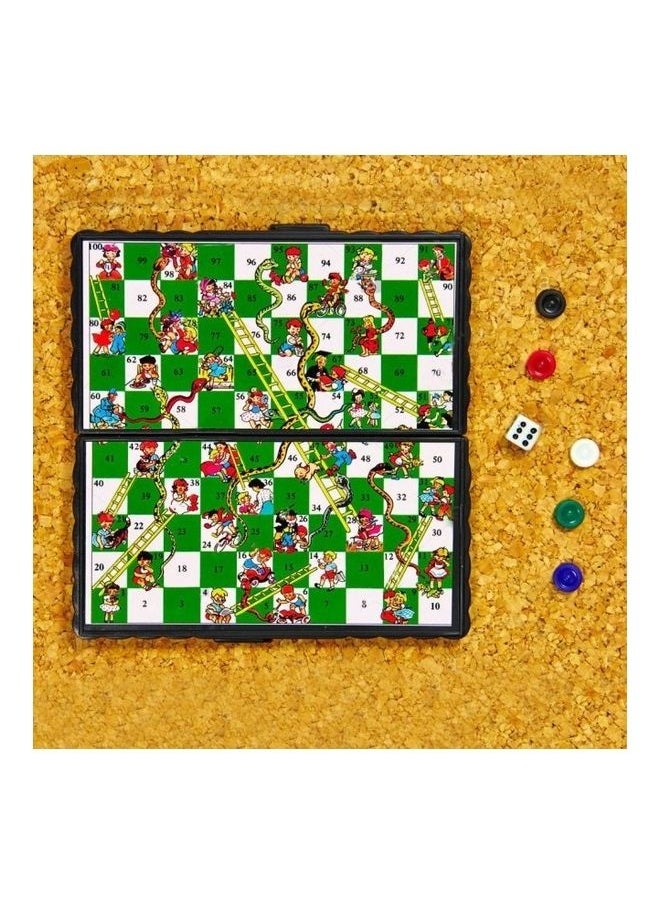 Magnetic Foldable Snakes And Ladder Board Game