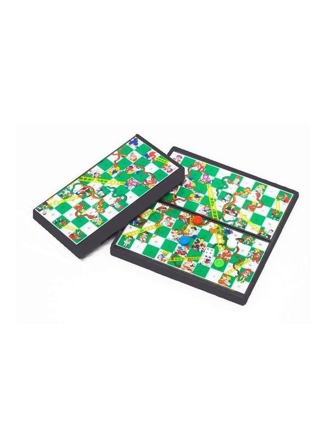 Magnetic Foldable Snakes And Ladder Board Game