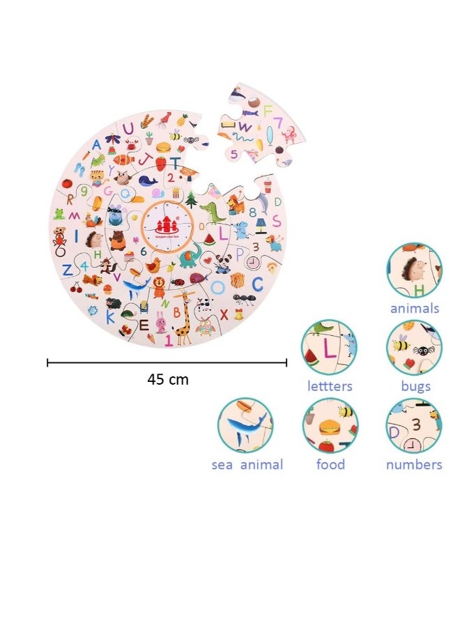 Kids Memory Matching Board Card Game for Toddlers 3 Years Old Wooden Puzzles Tabletop Games Learning Toy Age 2 3 4 5 and up Families Party